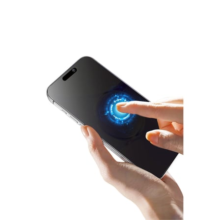 Apple İphone 13 Pro Max Bilvis 5in1 5d Magic Hayalet Cam Ekran Koruyucu - Siyah