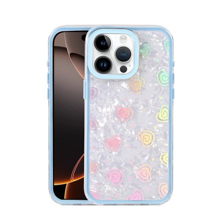 Apple İphone 15 Pro Max Lumi Desenli Kapak - Mavi