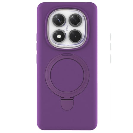 Xiaomi Redmi Note 14 Pro 4g Regal Magsafe Standlı Kapak - Derin Mor