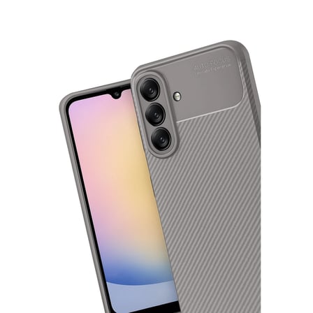 Samsung Uyumlu Galaxy A17 5g Auto Focus Karbon Kapak - Gri