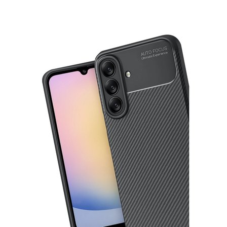 Samsung Uyumlu Galaxy A17 5g Auto Focus Karbon Kapak - Siyah