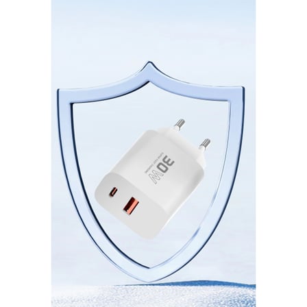 C89Q 1 Adet 30w Type-c Ve 1 Adet 22.5w Usb Çıkışlı Ekstra Dl49 1m Usb To Type-c Kablolu Pd Şarj Ciha
