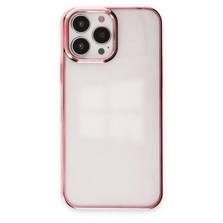 Apple İphone 13 Pro Max Kılıf Element Silikon - Pembe