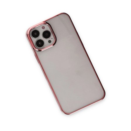 Apple İphone 13 Pro Max Kılıf Element Silikon - Pembe