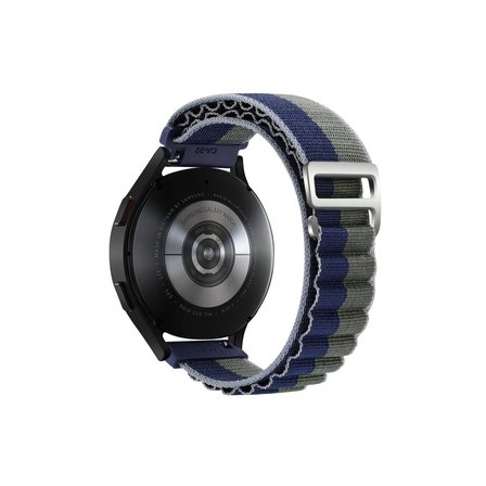 Watch 20mm Kr410 Kumaş Kordon - Lacivert-yeşil