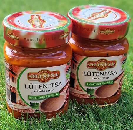 OLİNESA LÜTENİTSA BALKAN SOSU 260GR x 2'Lİ PAKET