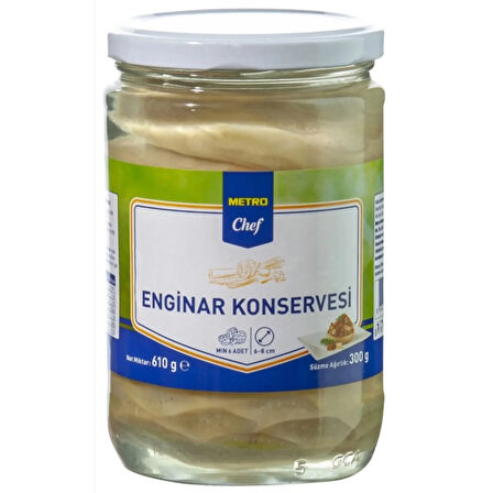 Metro Chef Enginar Konservesi - 680 G
