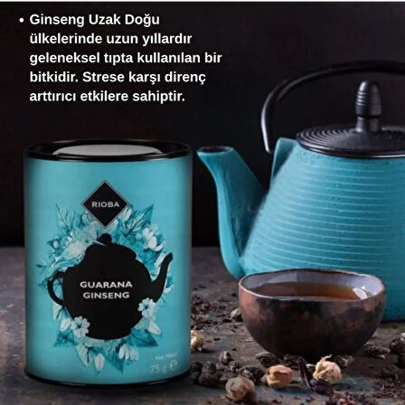Rıoba Guarana Ve Ginsengli Çayı 75G Çay