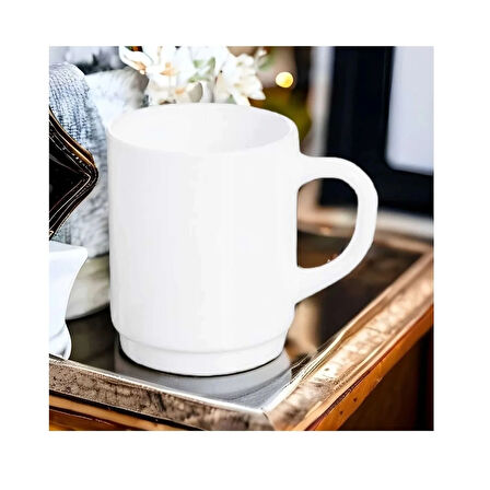 Luminarc Opal Beyaz Kupa Bardak Hacmi 255ml