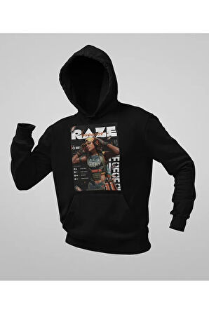 Raze Boomb Duelist Baskılı Unisex Oversize Valoorant Hoodie