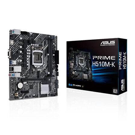 Asus Prime H510M-K Intel H510 LGA 1200 DDR4 3200 MHz Masaüstü Anakart