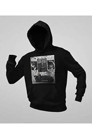 Thomas Shelby Dizi Karakteri Baskılı Unisex Oversize Peaky Blinders Hoodie