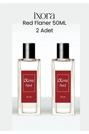 Ixora Red Flaner Kadın Parfüm İkili Set 50 ml Edp