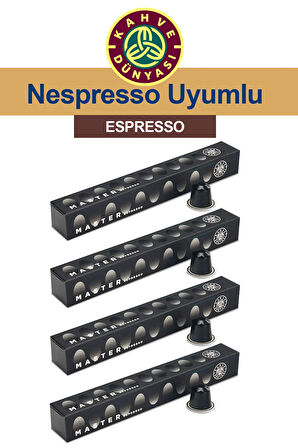 Espresso Kapsül Kahve 4 Adet 10'lu Kutu