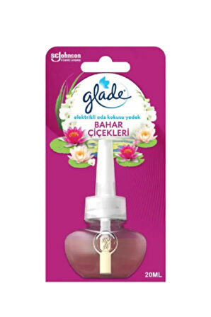 Elektrikli Oda Kokusu Temiz Çarşaf Ferahlığı Kit + Bahar Çiçekleri Yedek Şişe