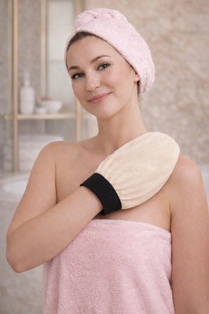 Traditional Kese – Geleneksel Kese - Kese Gibi Kese %100 İpek | Yoğun Peeling Etkili Hamam Kesesi