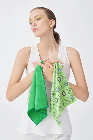 Mikrofiber Bambu Bez ve Mutfak Bezi 30x30 cm 3 adet