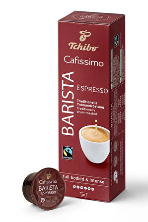 Cafissimo Barista Espresso 2x10 Adet Kapsül Kahve Tchibo Bardak