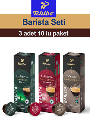 Barista Kapsül Kahve Seti 3'lü