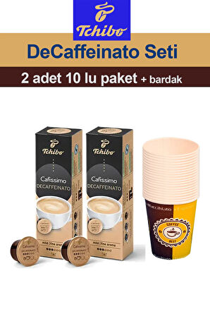 Cafissimo Caffè Crema Decaffeinato 2x10 Adet Kapsül Kahve