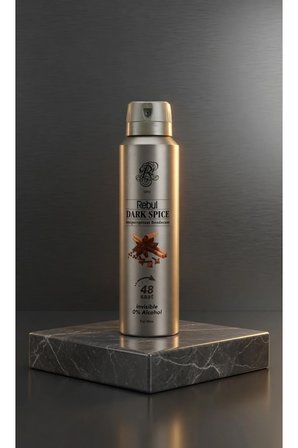 Erkek Deodorant Seti Alkolsüz 3x150ml Dark Spice Azure Noir Pine Forest Invisible
