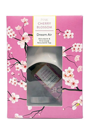 Dream Air Japon Kiraz Çiçeği Buhurdanlık ve Doğal Uçucu Yağ 30 ml. Pink Cherry Sakura