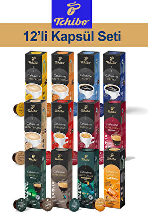 12'li Kapsül Yeni Kahve Seti Brasil Limited Sadece Tchibo Kahve Makineleri ile Uyumludur