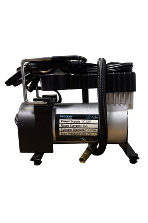 Araç Hava Lastik Kompresörü 12v Metal Gövde 150 PSI 3mt Kablolu LR 434