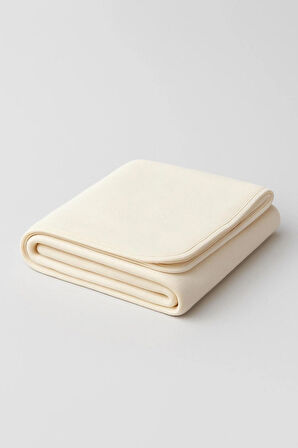%100 Organik Bebek İnterlok Battaniye 70*80 Cm