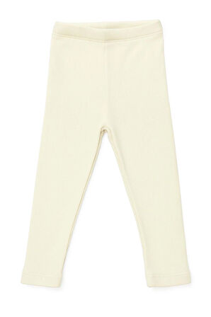 %100 Organik Bebek - Çocuk Fitilli Esnek Tayt