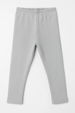 %100 Organik Bebek - Çocuk Fitilli Esnek Tayt