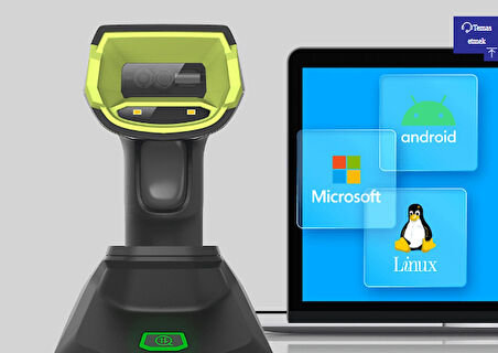 I-DATA J15-BT 2D KABLOSUZ UZUN MESAFE BARKOD OKUYUCU