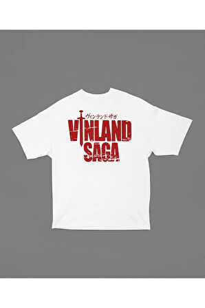 Vinland Saga Anime Dizi Baskılı Unisex Oversize Tişört