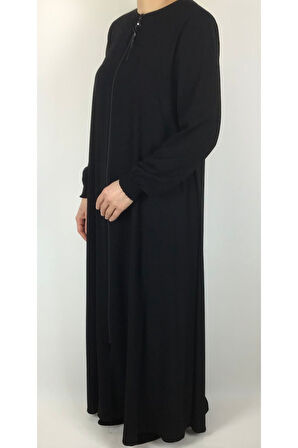 ÖNÜ FERMUARLI GİZLİ CEPLİ MEVLANA MODEL FERACE