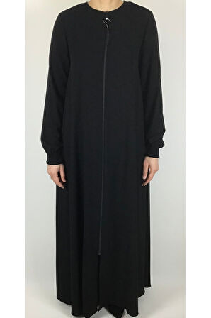 ÖNÜ FERMUARLI GİZLİ CEPLİ MEVLANA MODEL FERACE