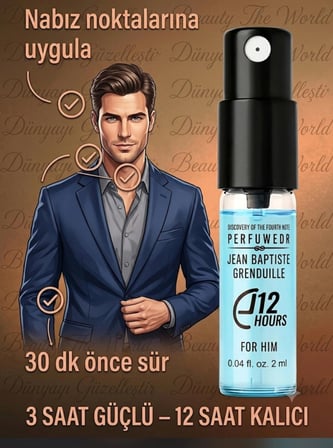 Özel Seri: Jean Baptiste Grenouille Premium Kutu - Feromon Etkili Kadın Parfümü 2 ml