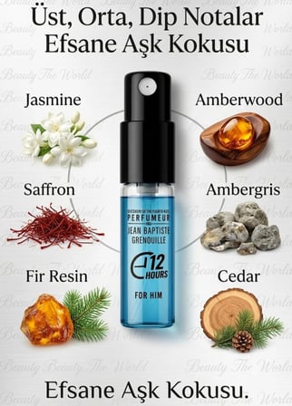 Özel Seri: Jean Baptiste Grenouille Premium Kutu - Feromon Etkili Kadın Parfümü 2 ml