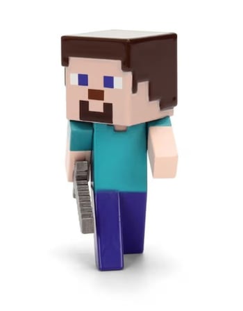 Jada Toys Minecraft - Steve With Sword Metal Figür 2.5"