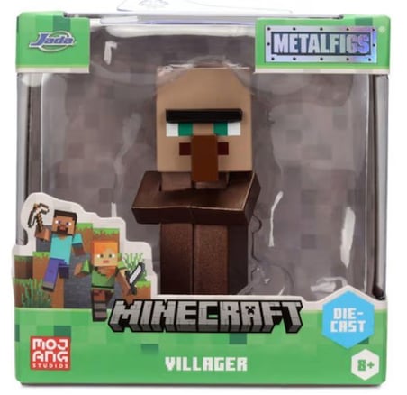 Jada Toys Minecraft - Villager Metal Figür 2.5"
