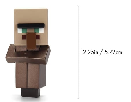 Jada Toys Minecraft - Villager Metal Figür 2.5"
