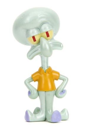 Jada Toys SpongeBob - Squidward Metal Figür 2.5"