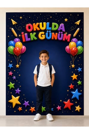 Okulda ilk günüm 100x150