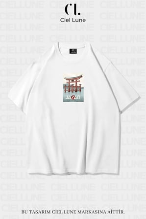Nevermind Unisex Japan Baskılı Oversize Tişört