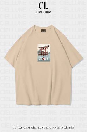 Nevermind Unisex Japan Baskılı Oversize Tişört