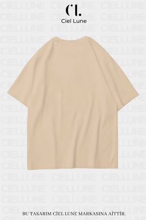 Nevermind Unisex Japan Baskılı Oversize Tişört