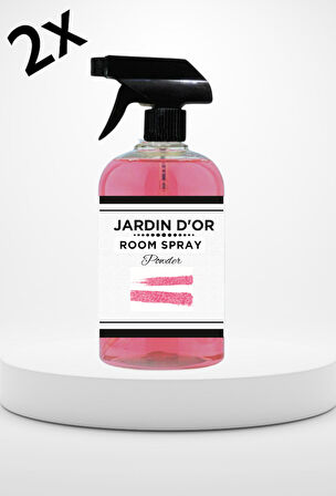 JARDIN D'OR POWDER ROOM 2' Lİ SPRAY (2x500 ml)  