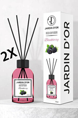 JARDIN D'OR  BLACKBERRY REED DIFFUSER ÇUBUKLU ODA KOKUSU (2x110 ML)