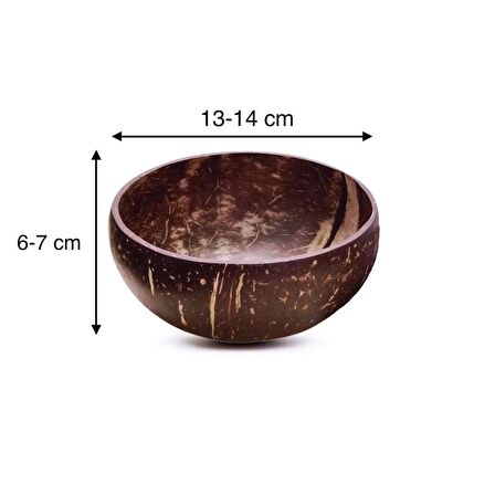 Hindistan Cevizi Kase, Kaşık Ve Kase Altlığı - Bowl Kasesi - Bowl Kaşığı - Coconut Bowl