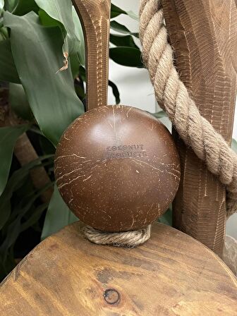 El Yapımı Hindistan Cevizi Kasesi Ve Kase Altlığı - Coconut Bowl - Bowl Kasesi - Çerezlik