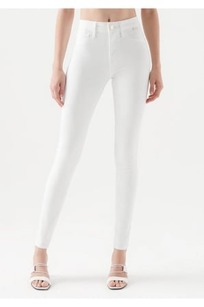 Ramses Beyaz Yüksek Bel S.ü.p.e.r Skinny Jeans Pantolon Jeans(toparlayıcı)